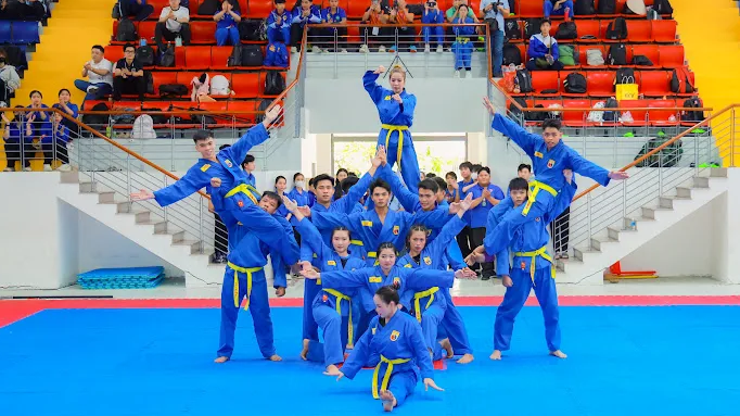Sinh viên Trường Đại học Thủ Dầu Một tham gia Giải vô địch Vovinam sinh viên toàn quốc năm 2025